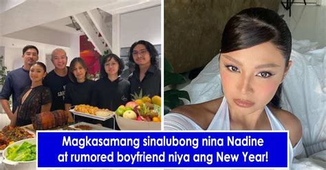 Nadine Lustre, sinalubong ang bagong taon kasama ang .